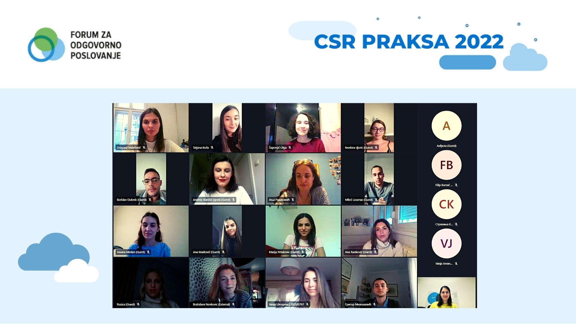 The 3rd Generation of Young People Completed the “CSR Practice” Educational Program