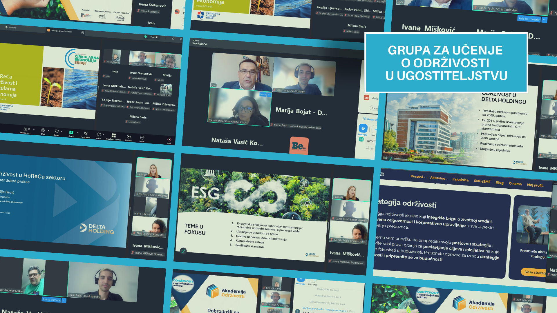 Uspešno završen program Grupe za učenje o održivosti u ugostiteljstvu