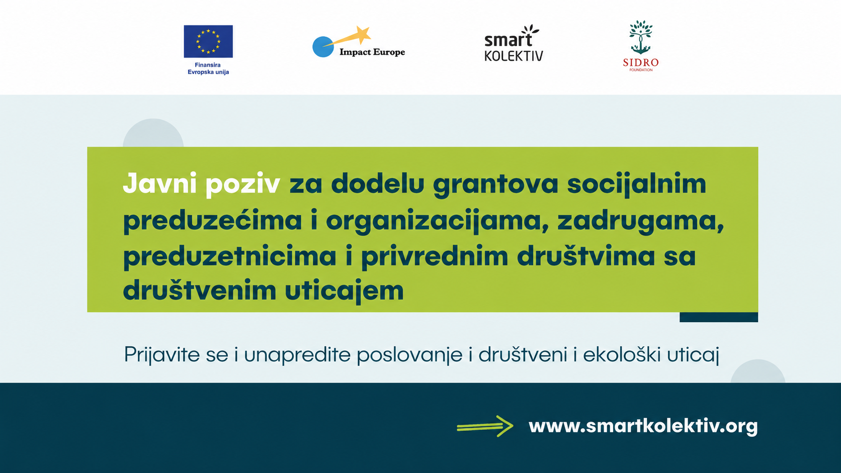 Javni poziv za dodelu grantova